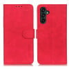 Чехол-книжка KHAZNEH Cowhide Texture на Samsung Galaxy A55 5G - красный