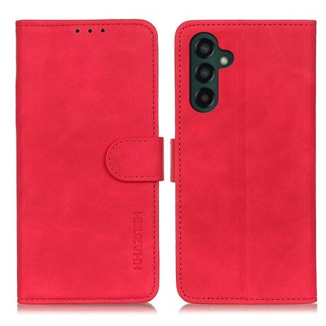 Чохол-книжка KHAZNEH Cowhide Texture для Samsung Galaxy A55 5G - червоний