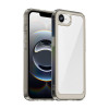 Противоударный чехол Colorful Acrylic Series для iPhone 16e - прозрачно-серый