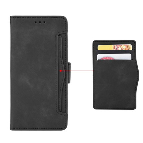 Чехол-книжка Skin Feel Calf на Realme Note 80 4G — чёрный