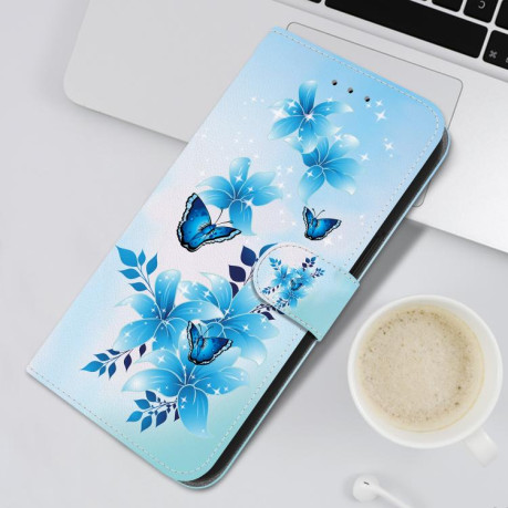 Чохол-книжка Colored Drawing Series Motorola Moto G75 5G - Butterflies