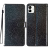 Чохол-книжка Glittery Powder для Samsung Galaxy A05 - чорний