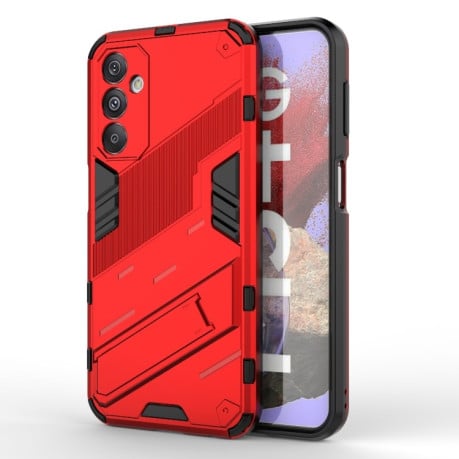 Противоударный чехол Punk Armor для Samsung Galaxy M34 - красный