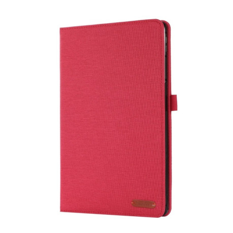 Чохол-книжка Fabric Leather для Xiaomi Pad SE 8.7 4G - червоний