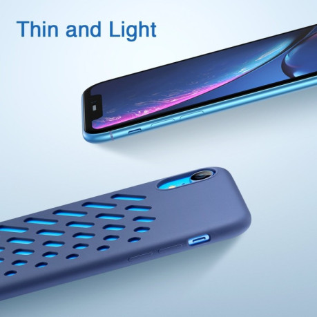 Силіконовий чохол ESR Yippee Crocs Series на iPhone XR-синій