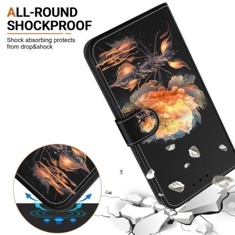 Чехол-книжка Colored Drawing Series на iPhone 16e - разноцветный