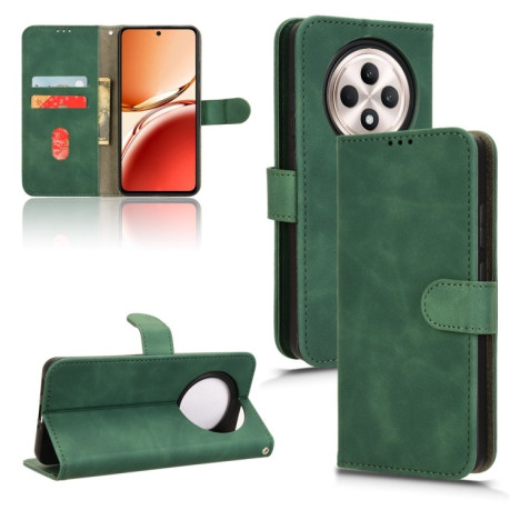 Чохол-книжка Retro Skin Feel Business Magnetic на OPPO Reno12 F/12 FS 5G - зелений