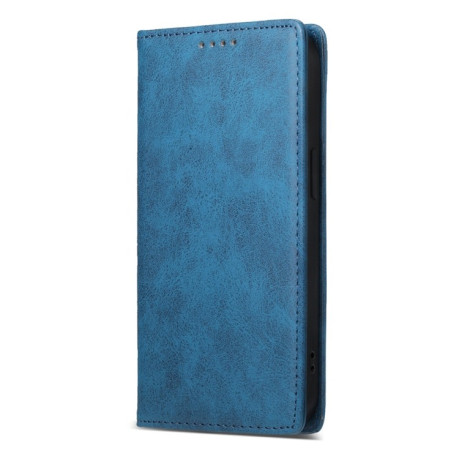 Чехол-книжка Business Solid Color Magnetic RFID Leather на iPhone 16 Pro Max - синий
