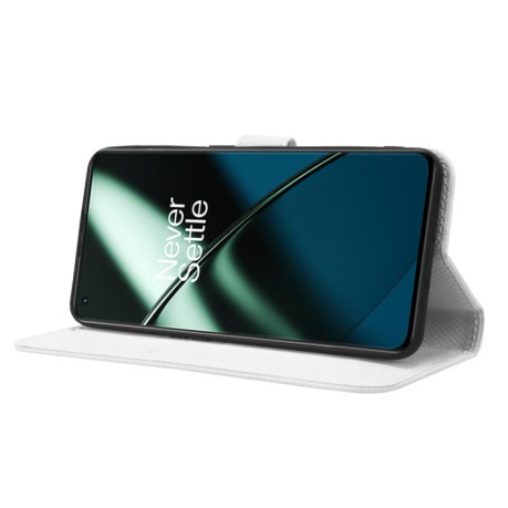 Чехол-книжка Diamond Texture для OnePlus 11 5G - белый