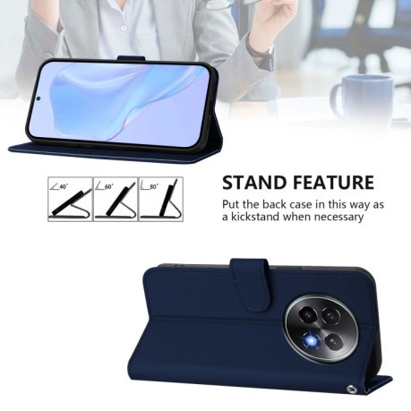 Чохол-книжка Skin Feel S-type для Realme 13+ 5G/13 Pro 5G/13 Pro+ - синій