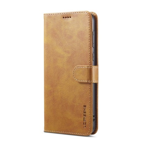 Чохол книжка LCIMEEKE Calf Texture на Xiaomi Redmi A4 5G - коричневий