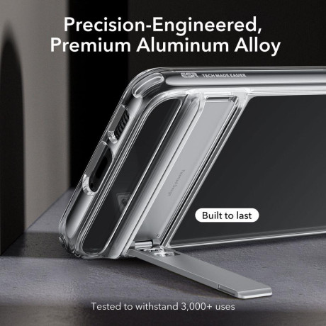 Силіконовий чохол-підставка ESR Air Shield Boost для Samsung Galaxy S23 - прозорий