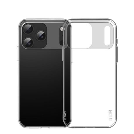 Силиконовый ультратонкий чехол MOFI Ming Series на iPhone 17 Pro Max - прозрачный