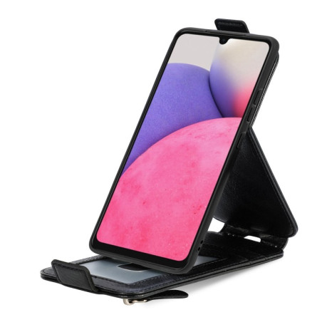 Фліп-чохол Zipper Wallet Vertical для Samsung Galaxy A33 5G - чорний