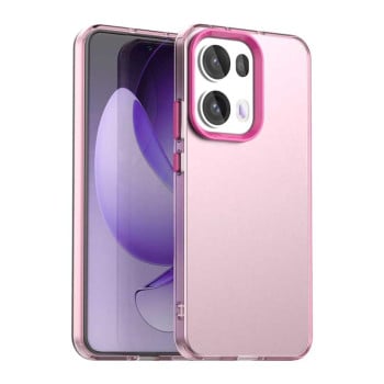 Чехол Candy Series гибрид с усиленными бортиками на OPPO Reno13 Pro 5G Global - красный