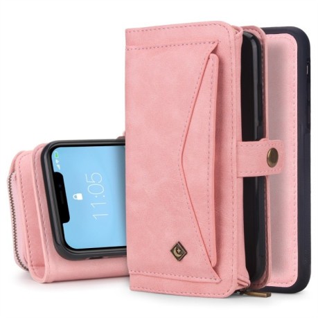 Чохол-гаманець POLA Multi-function для iPhone 11 - рожевий