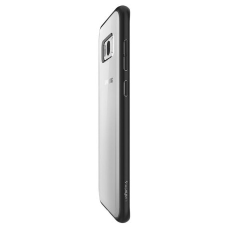 Оригинальный чехол Spigen Ultra Hybrid на Samsung Galaxy S8 Matte Black