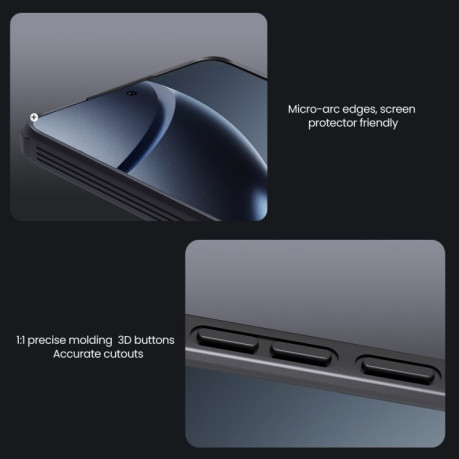 Ударозащитный чехол NILLKIN CamShield Pro на Xiaomi 14T Pro - синий