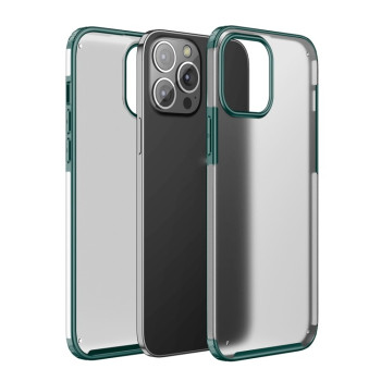 Ударозащитный чехол Four-corner на iPhone 13 Pro - зеленый