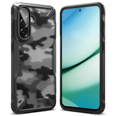 Оригинальный чехол Ringke Fusion X Design durable для Samsung Galaxy A36 / A56 5G - Black Camo