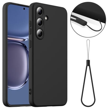 Силіконовий чохол Shockproof Silicone з Magsafe на Samsung Galaxy S25 FE 5G - чорний