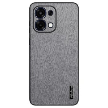 Чохол Tree Bark Leather Shockproof на OPPO A6 Pro Global — сірий