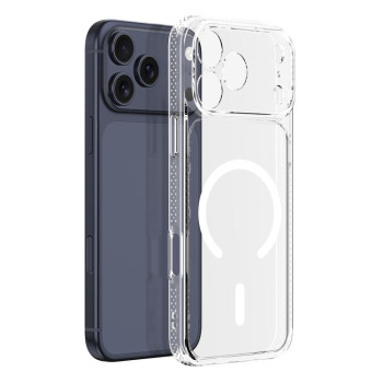 Ударостійкий чохол DUX DUCIS Clin Series Magsafe на iPhone 18 Pro Max — прозорий