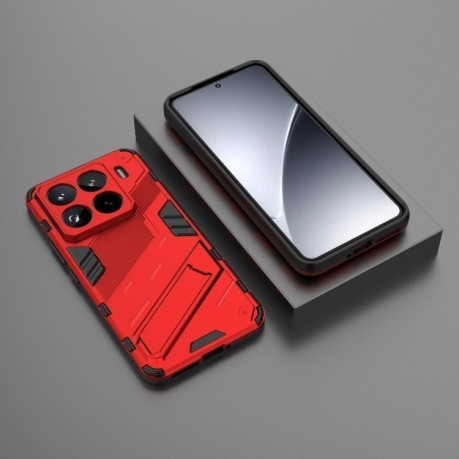 Протиударний чохол Punk Armor для Xiaomi 15 Pro 5G - червоний