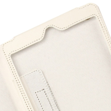 Чехол-книжка Litchi Texture 2-fold на iPad mini 1 / 2 / 3 - белый