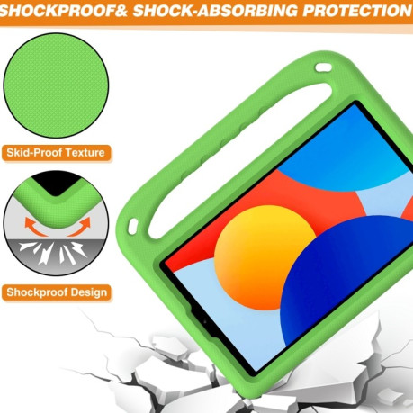 Протиударний чохол EVA Flat Anti Falling для Xiaomi Redmi Pad SE 8.7 - зелений