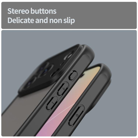 Чехол Fan Dun Series TPU Hybrid PC на iPhone 17 Pro - черный