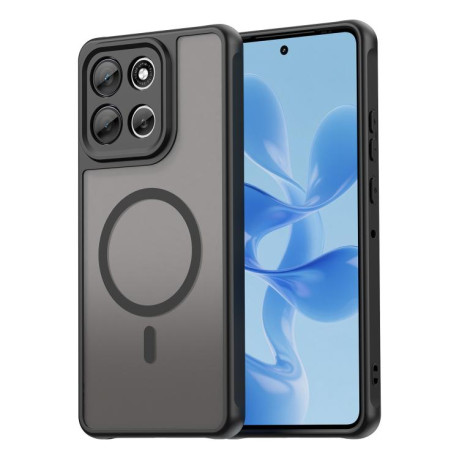 Чохол Fan Dun Series гібрид з Magsafe та захистом камери на Motorola Moto G86 5G - чорний