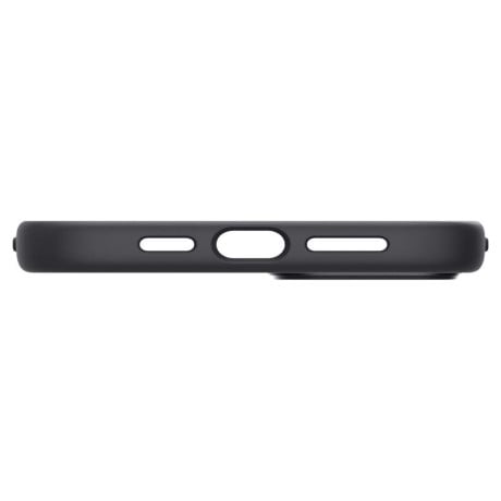 Оригинальный чехол Spigen Silicone Fit Mag MagSafe для IPhone 14 Plus - Black