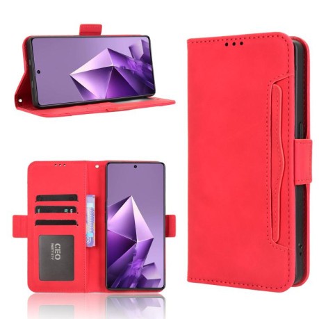 Чохол-книжка Skin Feel Calf на Infinix Note 50 Pro+ - червоний