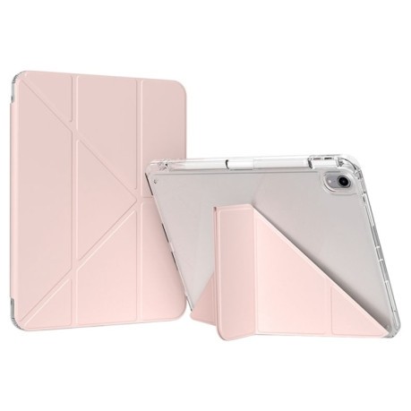 Чехол-книжка GEBEI Demation Leather для iPad Air 13 2024 / Pro 12.9 - розовый