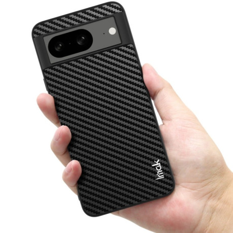 Противоударный чехол IMAK LX-5 Series PC + TPU на Google Pixel 8 - карбоновый