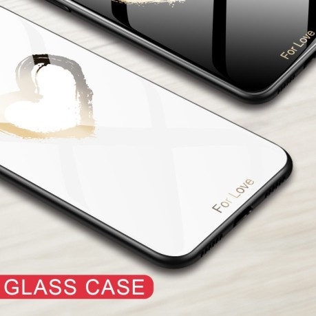 Чехол Colorful Painted Glass Xiaomi Poco X4 Pro 5G - Golden Love