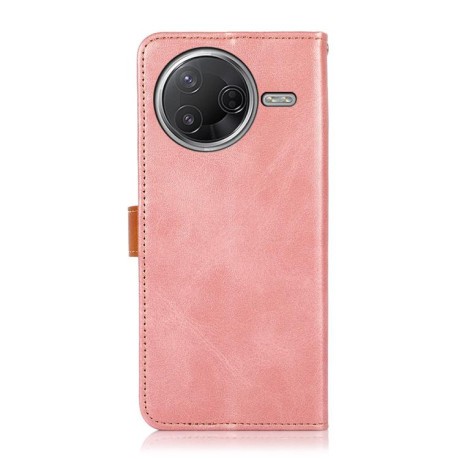 Чехол-книжка KHAZNEH Cowhide Texture на Xiaomi Poco F7 Pro / F7 Ultra Global - золото