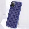 Чехол JOYROOM Milan Series Weave Plaid Texture на iPhone 11 Pro - синий
