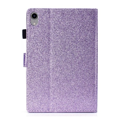 Чехол-книжка Varnish Glitter Powder для iPad mini 6 - фиолетовый