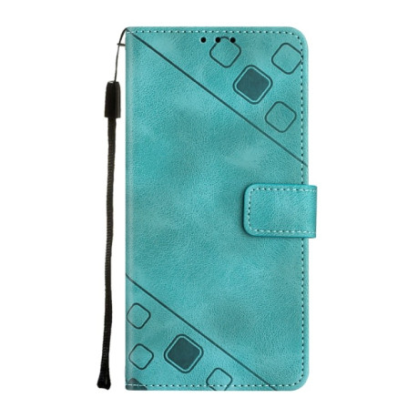Чохол-книжка Skin-feel Embossed для Vivo S10e 5G / V23e 4G&amp;5G / Y75 4G - зелений