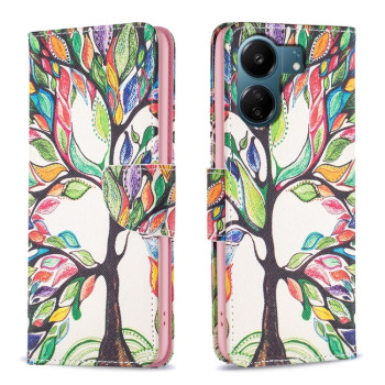 Чохол-книжка Colored Drawing Pattern для Xiaomi Redmi 13C/Poco C65/Poco C65 - Life