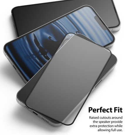 Оригинальное защитное стекло Ringke Invisible для iPhone 14/13/13 Pro
