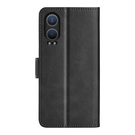 Чехол-книжка Dual-side Magnetic Buckle для OnePlus Nord CE4 Lite 5G - черный