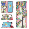 Чохол-книжка Colored Drawing Pattern для OPPO A54 4G / A55 5G - Tree Life