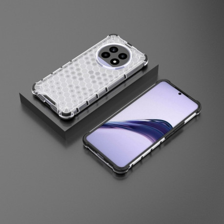 Протиударний чохол Honeycomb на Realme 13 Pro 5G - білий
