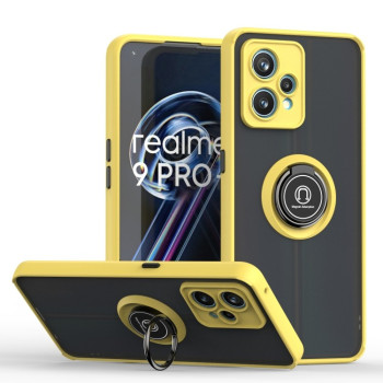 Противоударный чехол Q Shadow 1 Series для Realme 9 Pro/OnePlus Nord CE 2 Lite 5G - желтый