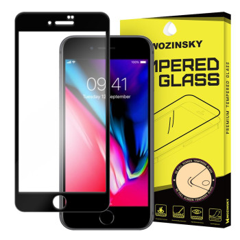 5D Защитное стекло Wozinsky на iPhone 6 / 7 / 8- черное