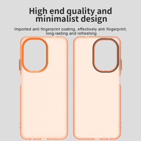 Протиударний чохол Candy Series для Xiaomi Redmi A5 4G 171.7mm / Xiaomi Poco C71 - помаранчевий