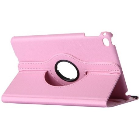 Кожаный Чехол Litchi Texture 360 Rotating розовый для iPad Pro 12.9